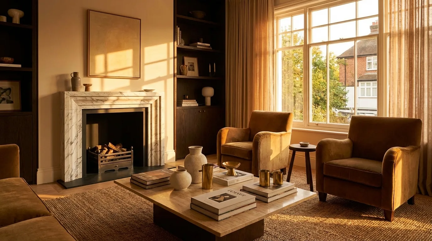 Editorial farmhouse Fourth of July home decor